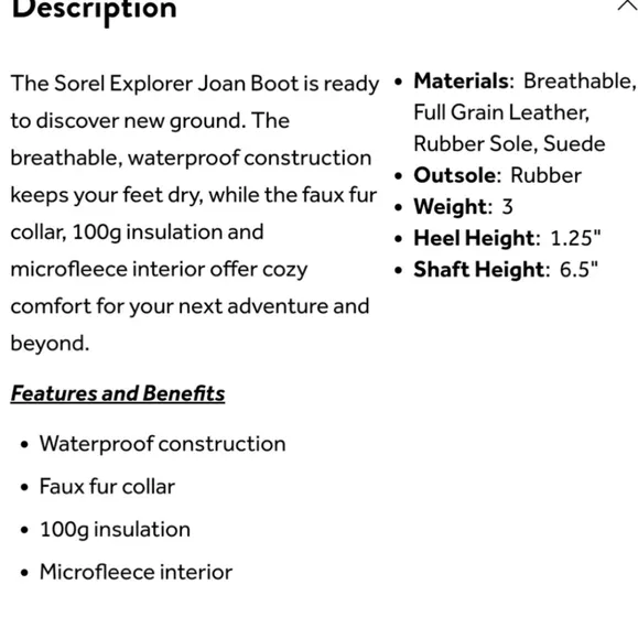 Sorel Explorer Joan waterproof boots- Quarry gray