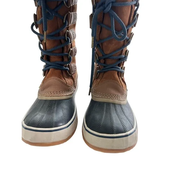 Sorel Joan Of Arctic 11 Faux Fur Lined Lace Up Tall Winter Snow Boots