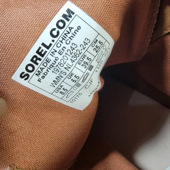Sorel Joan of Arctic Wedge III Lexie Boots Hidden Wedge Waterproof Size 8.5