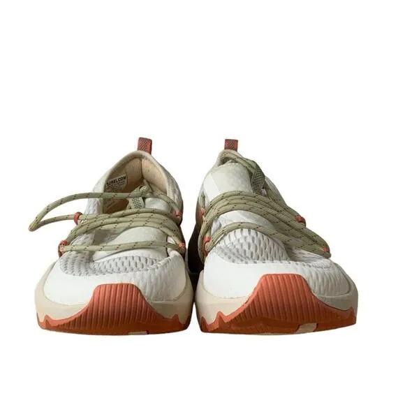 Sorel Kinetic Impact Sneakers Womens Size 10 Lace Up Scalloped Mesh Shoes