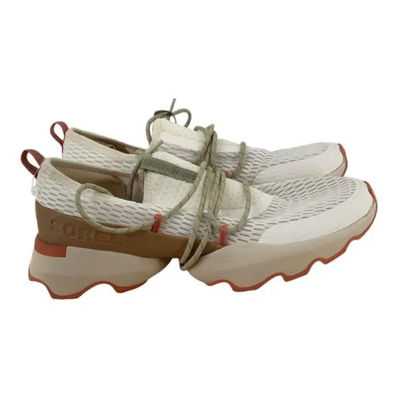 Sorel Kinetic Impact Sneakers Womens Size 10 Lace Up Scalloped Mesh Shoes