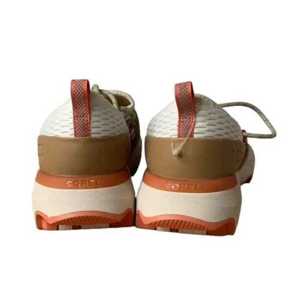 Sorel Kinetic Impact Sneakers Womens Size 10 Lace Up Scalloped Mesh Shoes