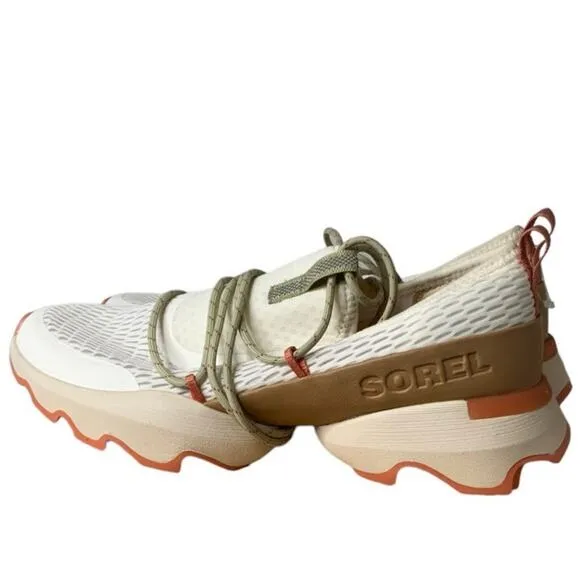 Sorel Kinetic Impact Sneakers Womens Size 10 Lace Up Scalloped Mesh Shoes