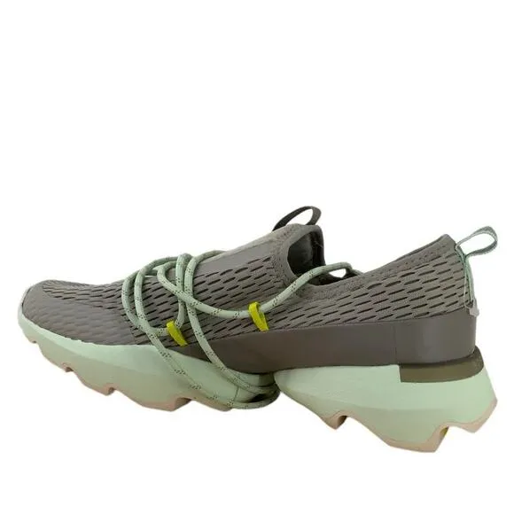 Sorel Kinetic Impact Sneakers Womens Size 9.5 Lace Up Scalloped Mesh Shoes