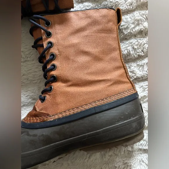 Sorel Men's Brown and Black 1964 Premium Waterproof Boots
