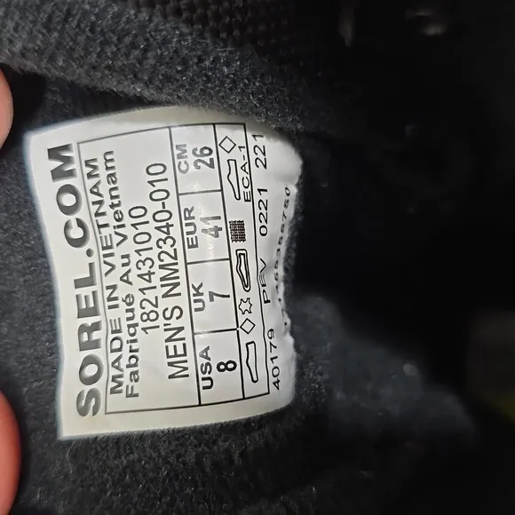 Sorel Mens Cheyenne II Waterproof BOOTS Size 8