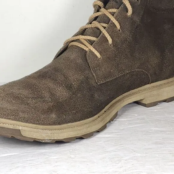 Sorel Men's Madson II Wp US11,5 Brown Waterproof Ankle Chukka  Boots