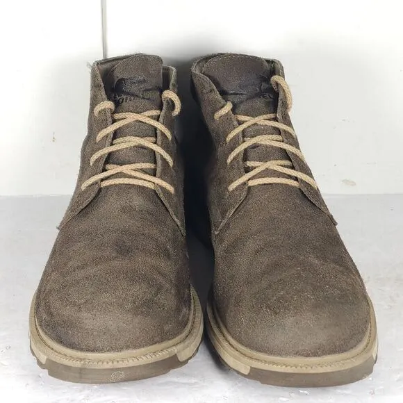 Sorel Men's Madson II Wp US11,5 Brown Waterproof Ankle Chukka  Boots