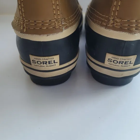 Sorel Mens Waterproof Brown Duck Boots Size 6