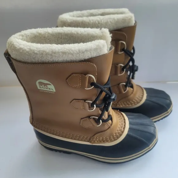 Sorel Mens Waterproof Brown Duck Boots Size 6