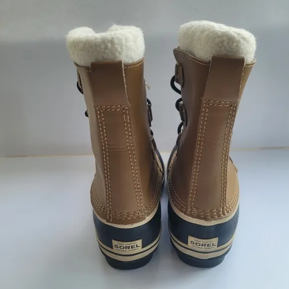 Sorel Mens Waterproof Brown Duck Boots Size 6