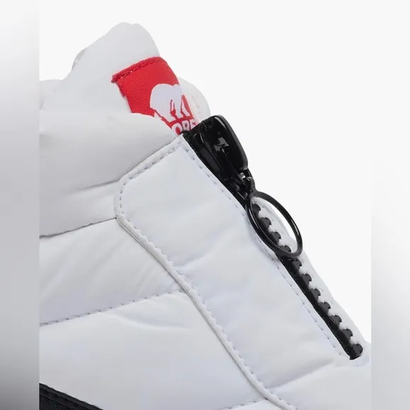 SOREL Out N About III Puffy Zip Waterproof Boots WHITE 10.5 Brand New Box NIB