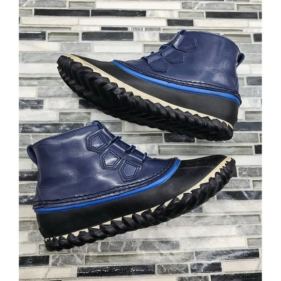 Sorel Out N About Rain Duck Waterproof Women's Ankle Boots Size 6.5