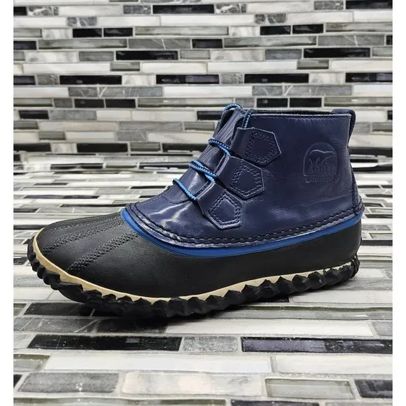 Sorel Out N About Rain Duck Waterproof Women's Ankle Boots Size 6.5