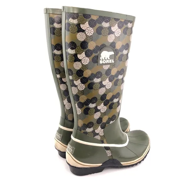 Sorel Sorellington Graphic Wellington Rain Boots 7