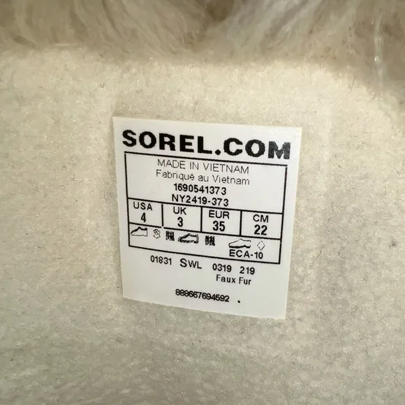 Sorel Tofino II Faux Fur Lined Waterproof Boots Curry Elk