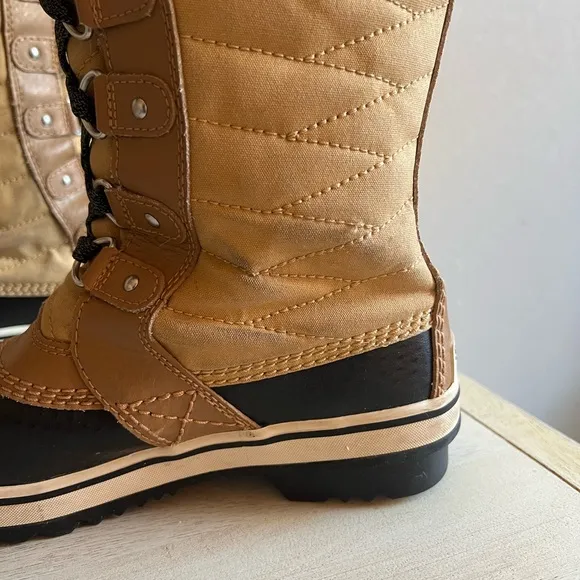 Sorel Tofino II Faux Fur Lined Waterproof Boots Curry Elk