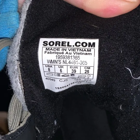 SOREL Waterproof Explorer II Joan Felt Boots sz 8
