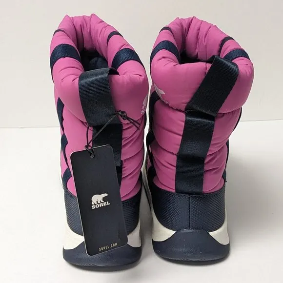 Sorel Whitney II Puffy Mid Waterproof Boots, Pink, Big Kids 7 M