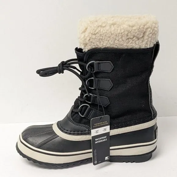 Sorel Winter Carnival Snow Boots, Black, Women's 6.5 M