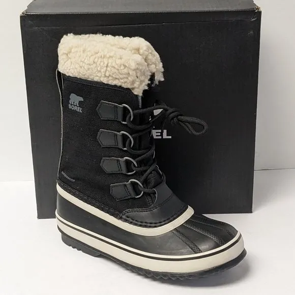 Sorel Winter Carnival Snow Boots, Black, Women's 6.5 M