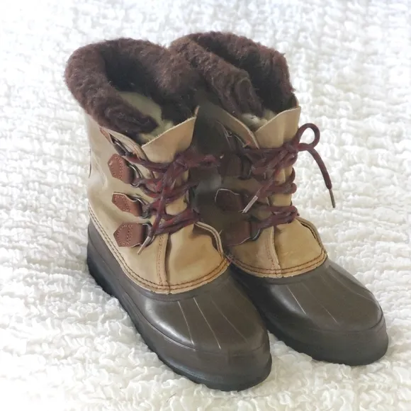 Sorel womens Alpine duck bean boots size 7