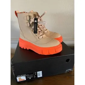 Sorel Women's Caribou X  Waterproof Boots - Ceramic/Orange-NWT-SZ 7.5,9,9.5