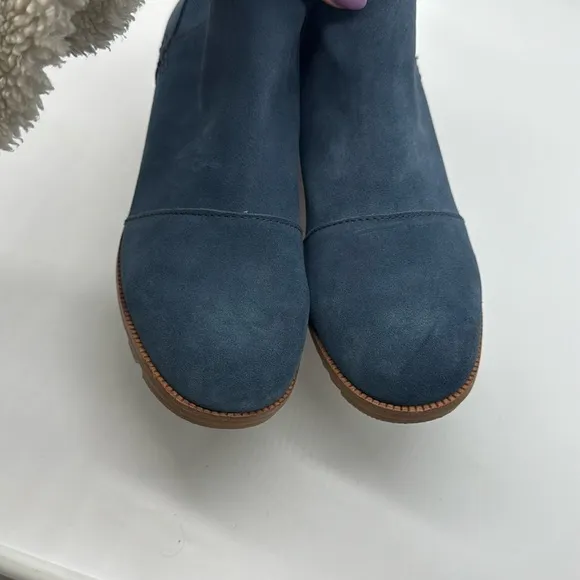 Sorel Women's Cate Chelsea Bootie Uniform Blue Size 10