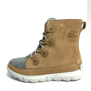 Sorel Women's Explorer II Joan Waterproof Winter Boots Brown, Size 9.5 M