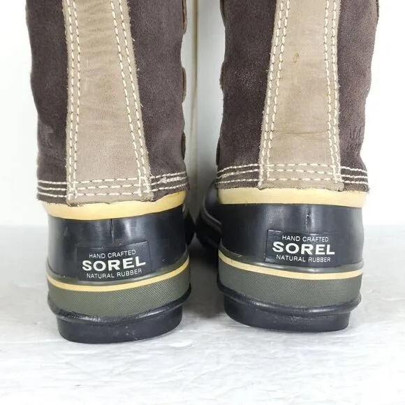 Sorel Women's Joan Of Arctic US 6 Brown Waterproof Lined Winter Boots