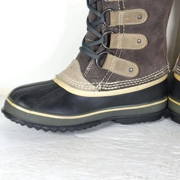 Sorel Women's Joan Of Arctic US 6 Brown Waterproof Lined Winter Boots