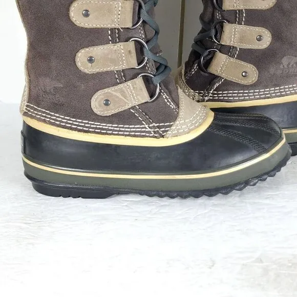Sorel Women's Joan Of Arctic US 6 Brown Waterproof Lined Winter Boots