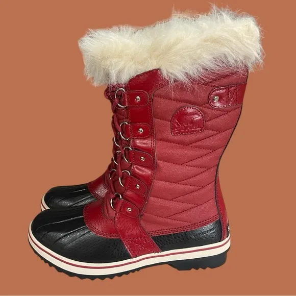Sorel Women’s Tofino ii Waterproof Dahlia Red Boots Size 11
