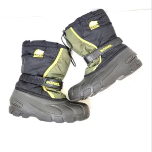 SOREL Youth Flurry Boots Winter Snow Waterproof US 6