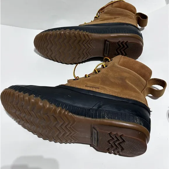Sorrel Men’s Boots Waterproof Snow Rain Winter Size 11 Brown Black
