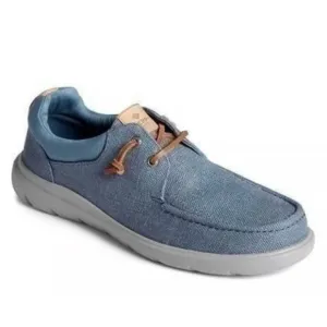 Sperry Captain's Moc Hemp Blue Slip-On Sneakers Men's Size 11.5M