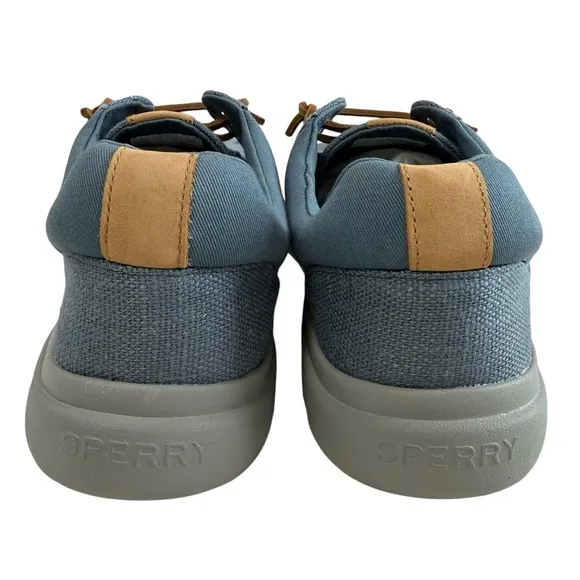 Sperry Captain's Moc Hemp Blue Slip-On Sneakers Men's Size 11.5M