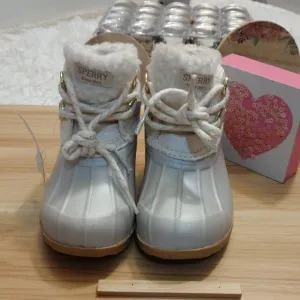 Sperry Kids' Girl 7M Faux Fur Boots 🆕