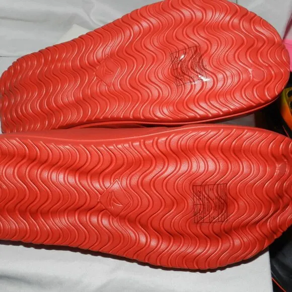 SPERRY MENS FLOAT LOGO SLIDE SANDALS  RED 💥🆕 FAST PROCESSED SHIPPED!