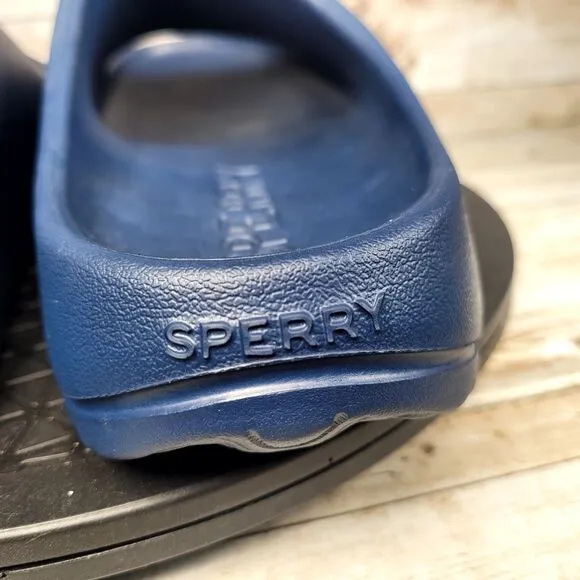 Sperry Men’s Size 13 Blue Foam Open Toe Comfort Sandals