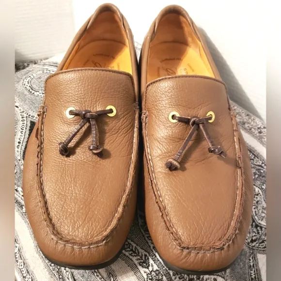 Sperry Top-Sider Gold Cup Driving Loafers Brown Leather 11 1/2&quot; M
