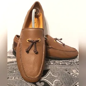 Sperry Top-Sider Gold Cup Driving Loafers Brown Leather 11 1/2&quot; M