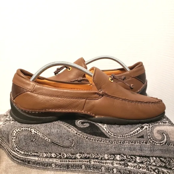 Sperry Top-Sider Gold Cup Driving Loafers Brown Leather 11 1/2&quot; M