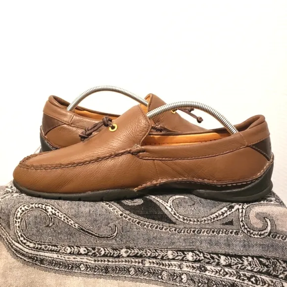 Sperry Top-Sider Gold Cup Driving Loafers Brown Leather 11 1/2&quot; M