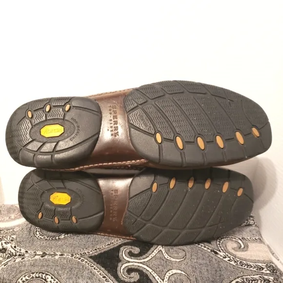Sperry Top-Sider Gold Cup Driving Loafers Brown Leather 11 1/2&quot; M