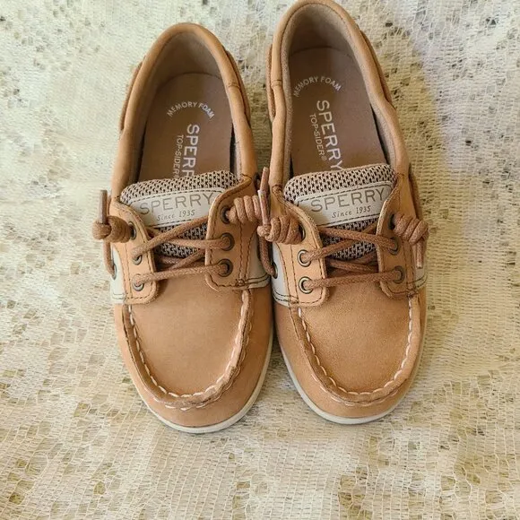 SPERRY TOP-SIDER-- STYLE --SHORESIDER 3 EYE BOAT-- US 12.5 MEDIUM/TAN