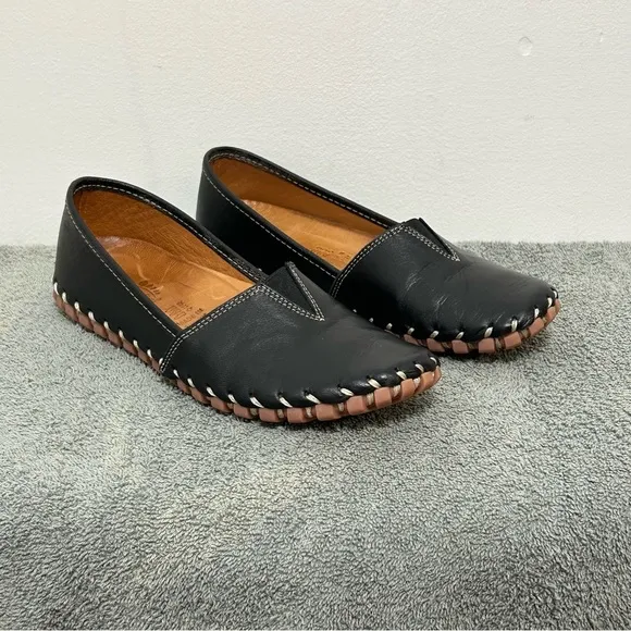Spring Step Leather Kathaleta Slip On Comfort Flats