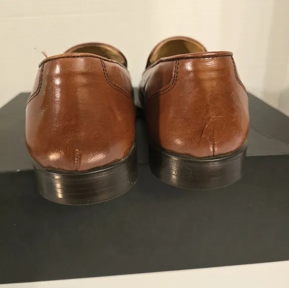 STANLEY BLACKER MEN'S SHOES MADE IN ITALY LEATHER DRESS TAN SIZE 10.5