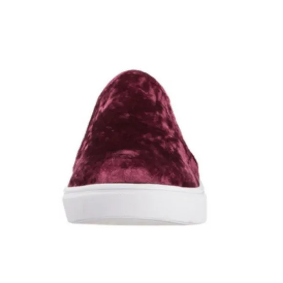 STEVE MADDEN Velvet Slip On Sneakers