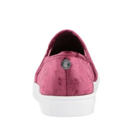 STEVE MADDEN Velvet Slip On Sneakers
